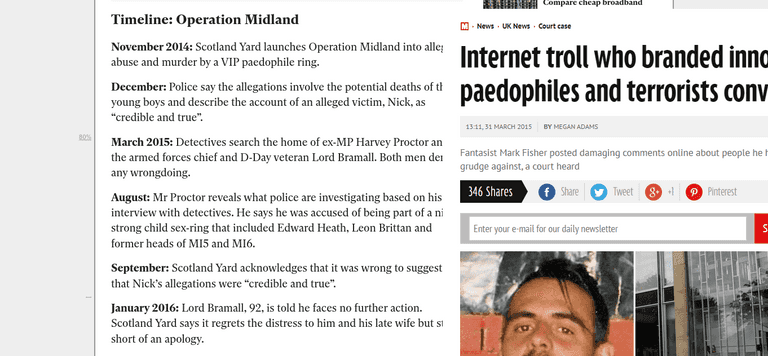 timeline op midland and arrest