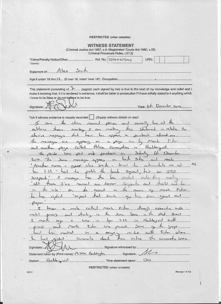 Pedophiles and Perjury - Page 1